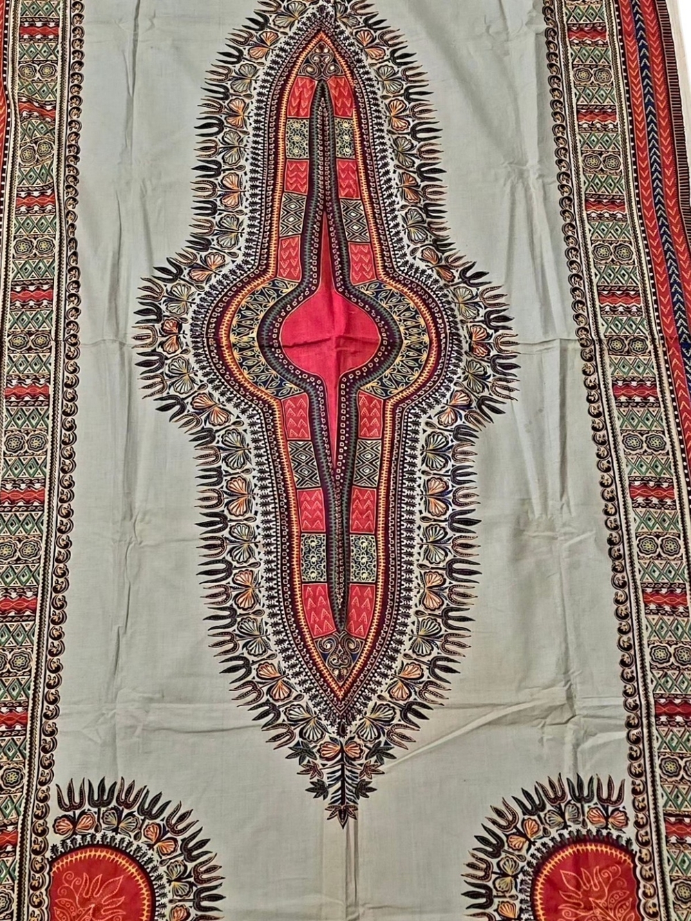 70's Cotton Veritable Java Hollandaise Table Cloth